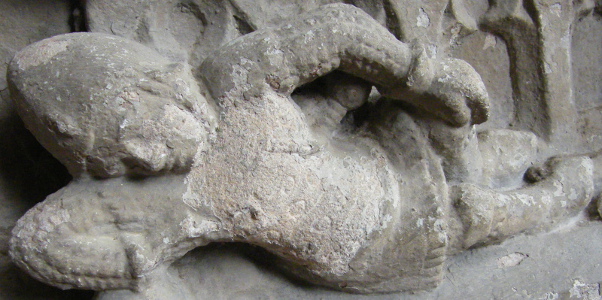 Erzbischof Gerlach von Nassau 1371 sleeping guard